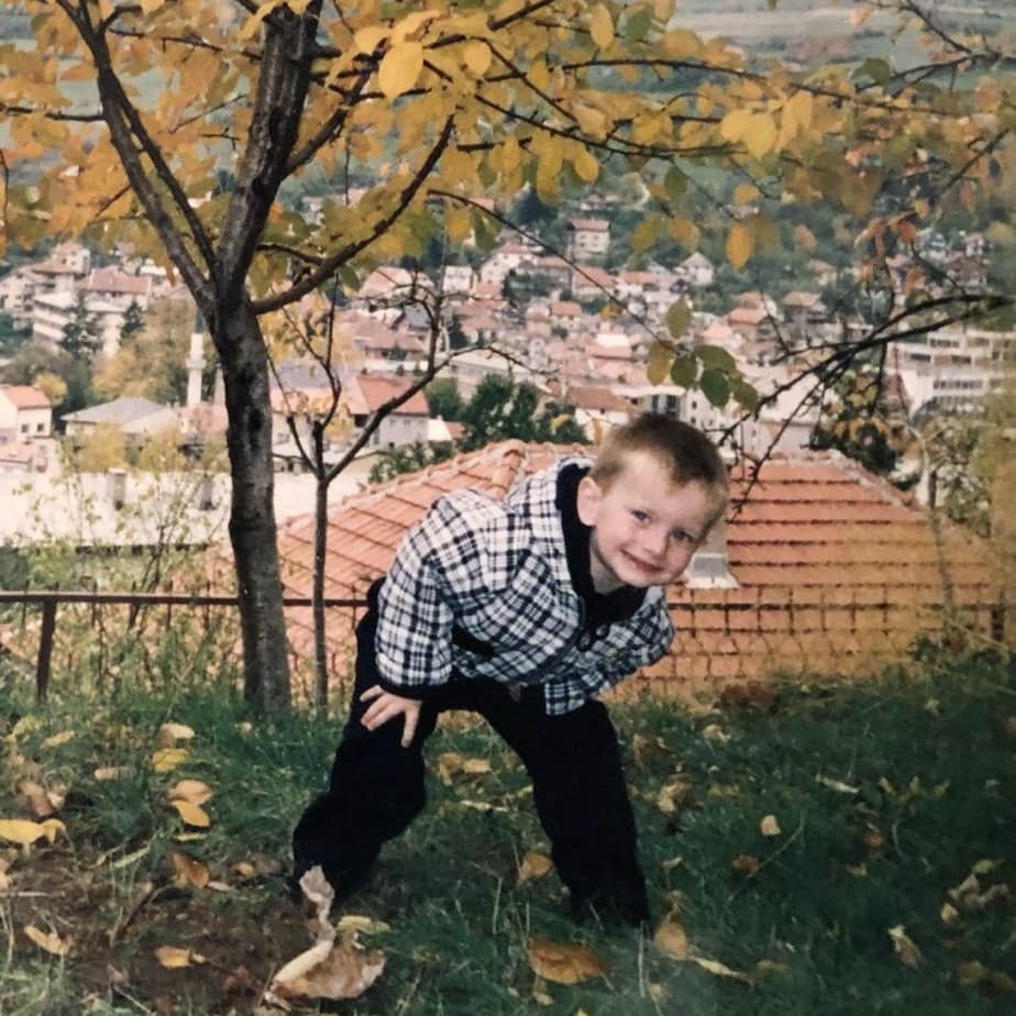 Armin Begović - Baby photo